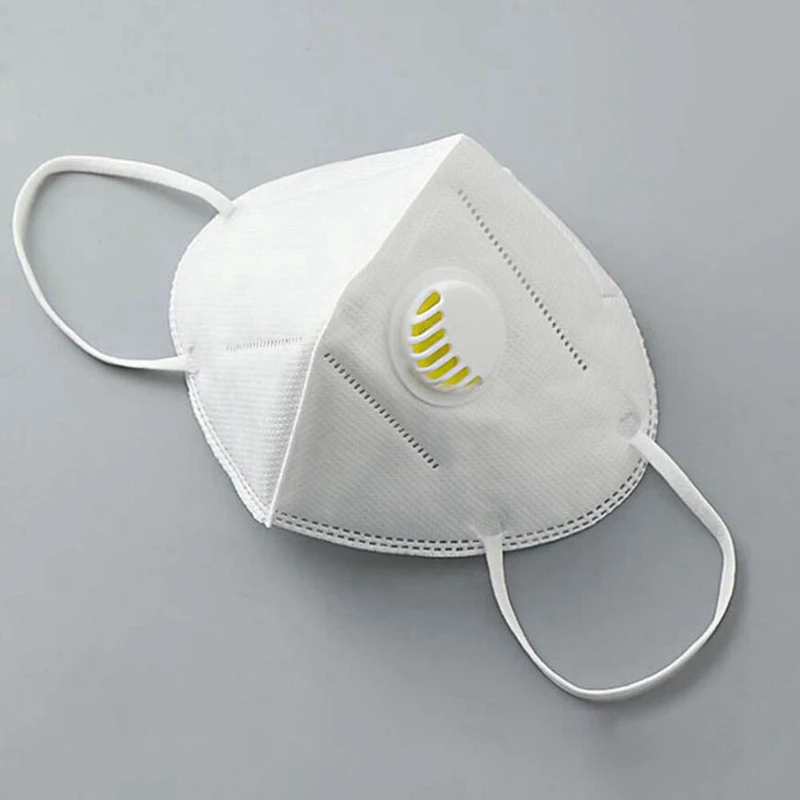 

Non-woven Fabric Dust Mask PM 2.5 Anti-fog Masks Anti Influenza Breathing Valve Adult Safety Particulate Respirator