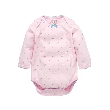 

Dinstry spring and autumn newborn baby clothes 0-1 year old baby romper infant baby infantry packs