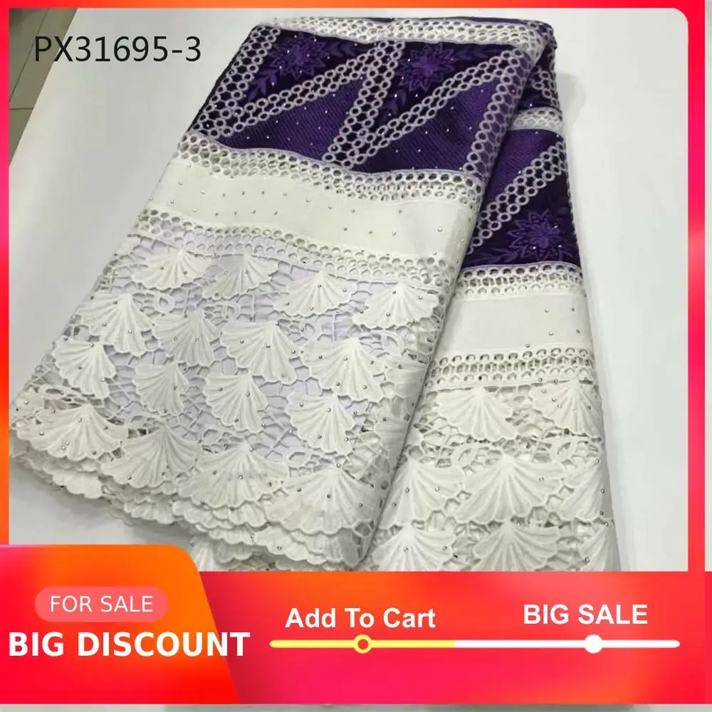 Высокое качество и вес французское кружево с перфорированным дизайном для