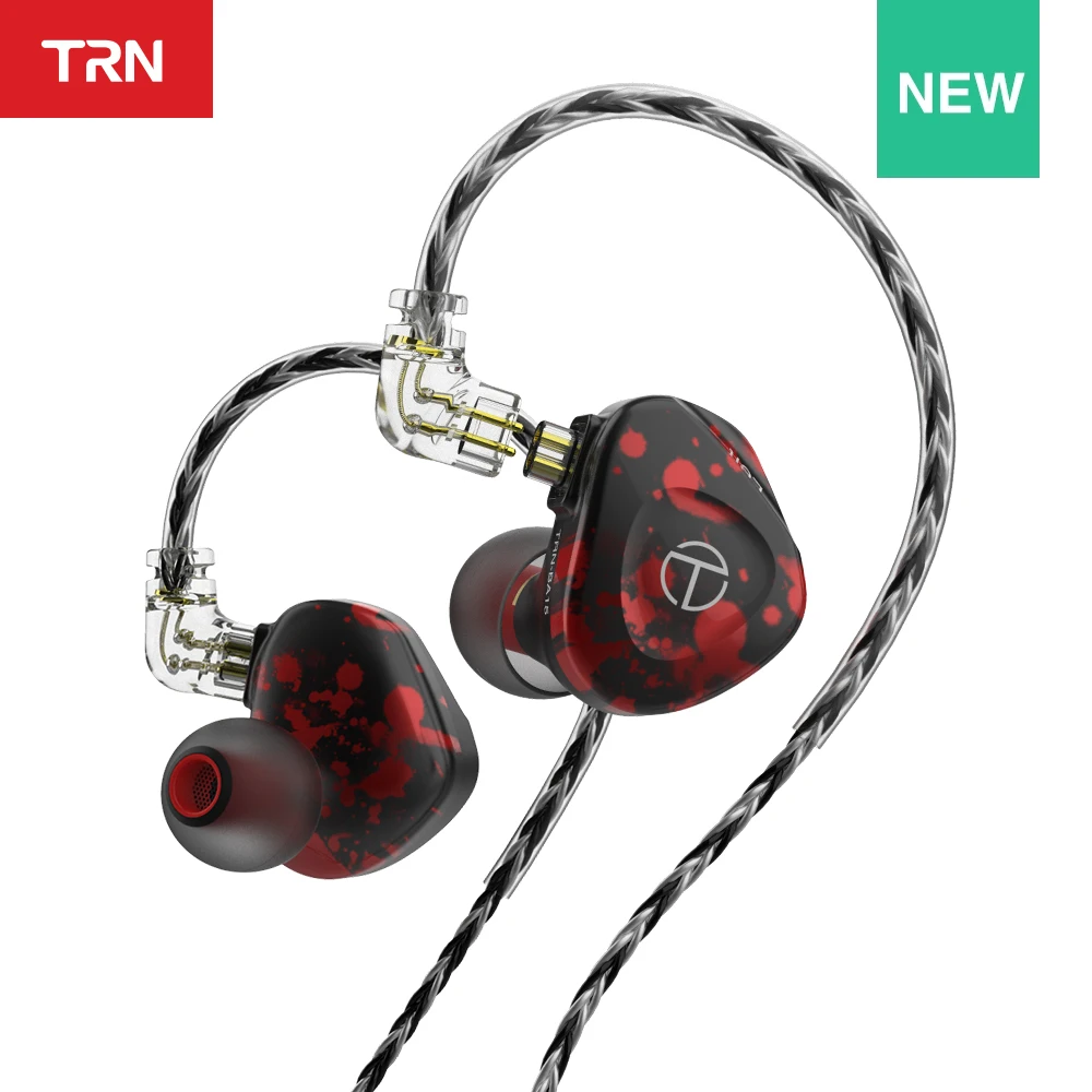 TRN BA15 30BA Driver Unit In Ear Earphone Balanced Amarture HIFI DJ Monitor Earphone Earbuds With QDC Cable TRN VX V90S T300 TA1