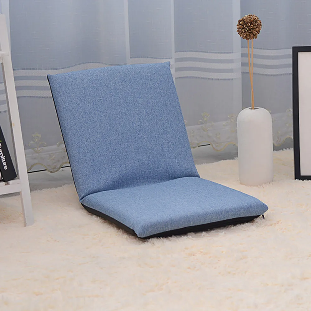 Foldable Floor Cotton Chair Adjustable Relaxing Lazy Sofa Seat Cushion Lounger Comfortable Chaise Lounge Modern Home Decor |