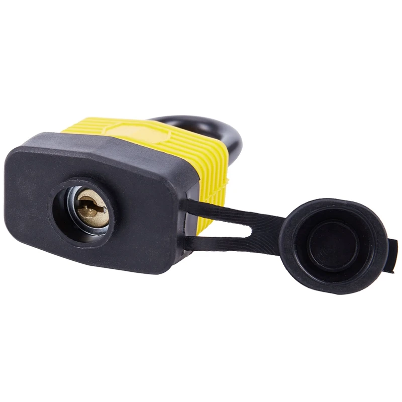 

4pcs 40mm Waterproof Keyed Alike Lock Laminated Padlock Pad Same Key Gate Door