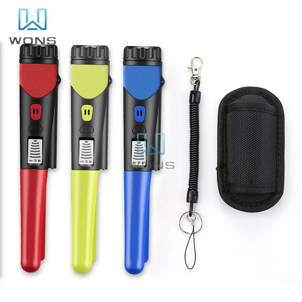 LED Digital Display Handheld Smart Metal Detector Pen Waterproof Three