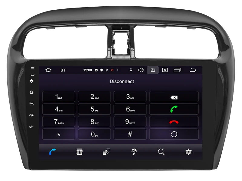 Подарочная камера автомобильный радиоприемник для Mitsubish MIRAGE 2012 Android 9,0 gps навигация Bluetooth Сенсорный экран автомобильный аудио Стере мультимедиа