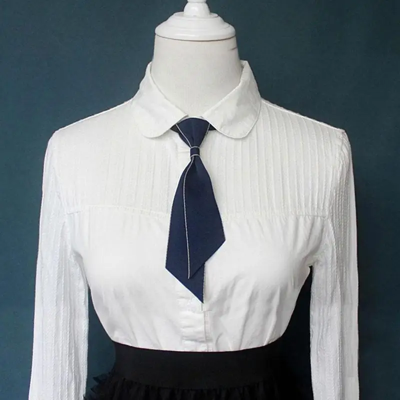Bow Tie Unisex Hotel Bank Professional Wear Hand-free Tie White Shirt Collar Flower Bow Accessories