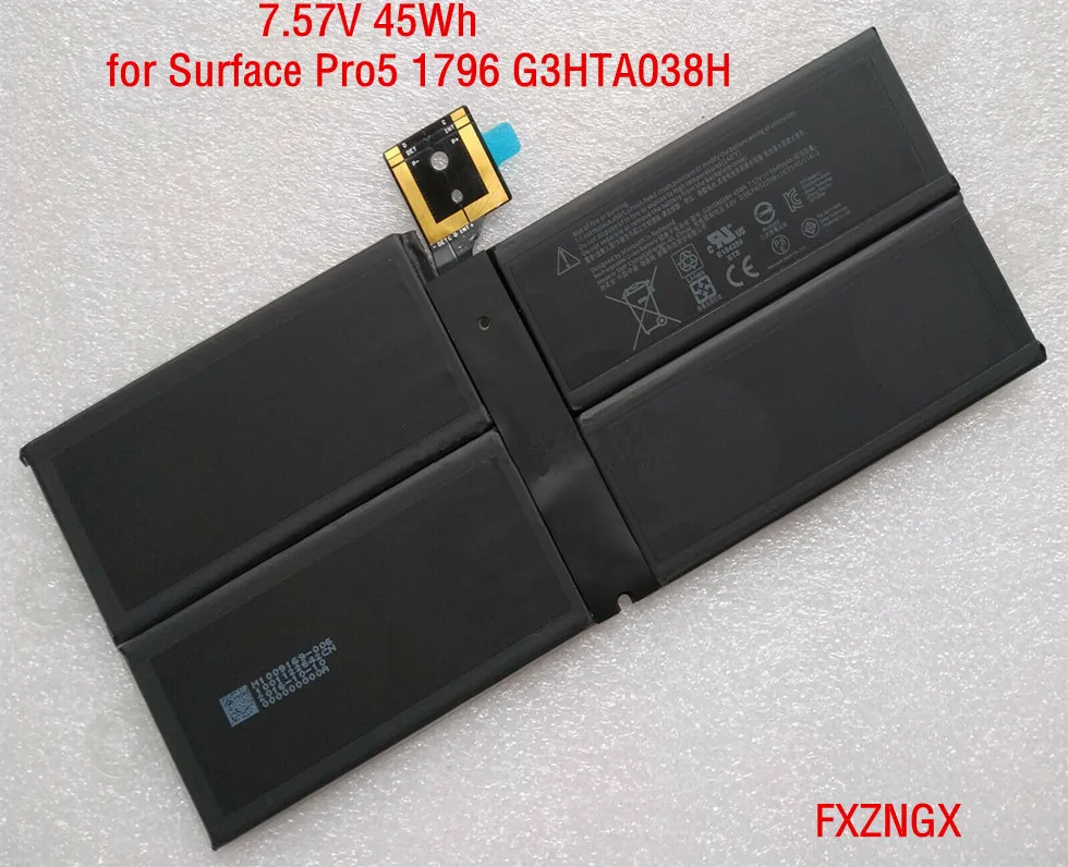 OEM G3HTA038H DYNM02 Аккумулятор для планшета серии microsoft Surface Pro 5 1796