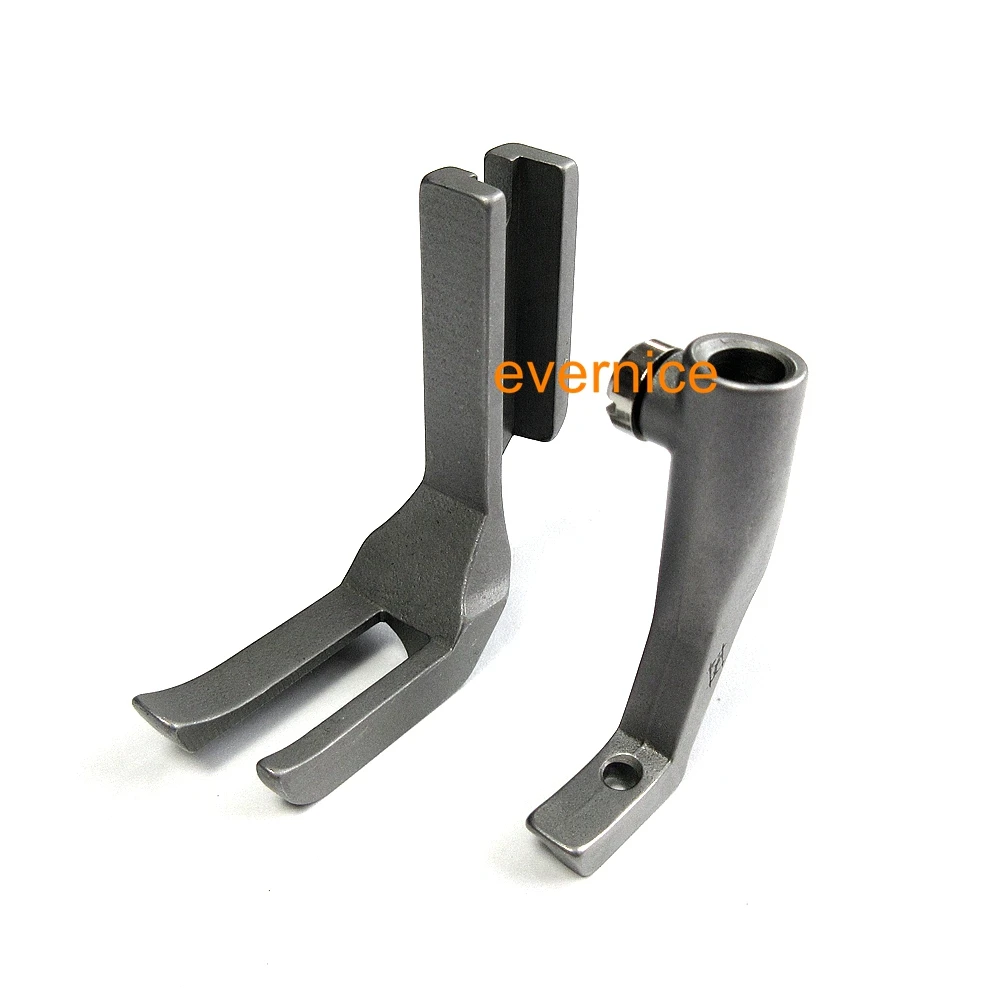 

For Adler 67,68,167,267Cl Two Toe Smooth Bottom Welt Piping Foot 1/4" #S67