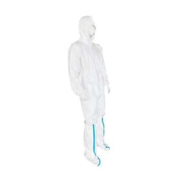 

5 Pcs Dustproof Clothing Disposable Medical Protective Suit Doctor Anti Flu Safety Coveralls Anti Influenza Protective Cloth