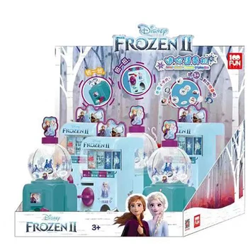 

New Cartoon Anime Snow Queen DIY Capsule gashapon vending machine Toy collectible Toys Christmas Gift