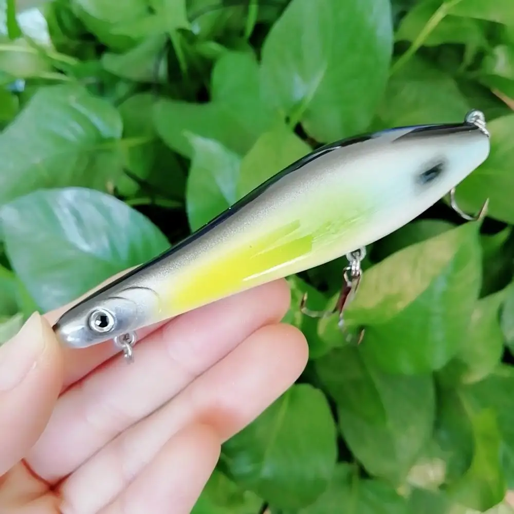 Swolfy 9 см 15 г Topwater карандаш приманка искусственная наживка для рыбалки гольян жесткие приманки плавающая поверхность