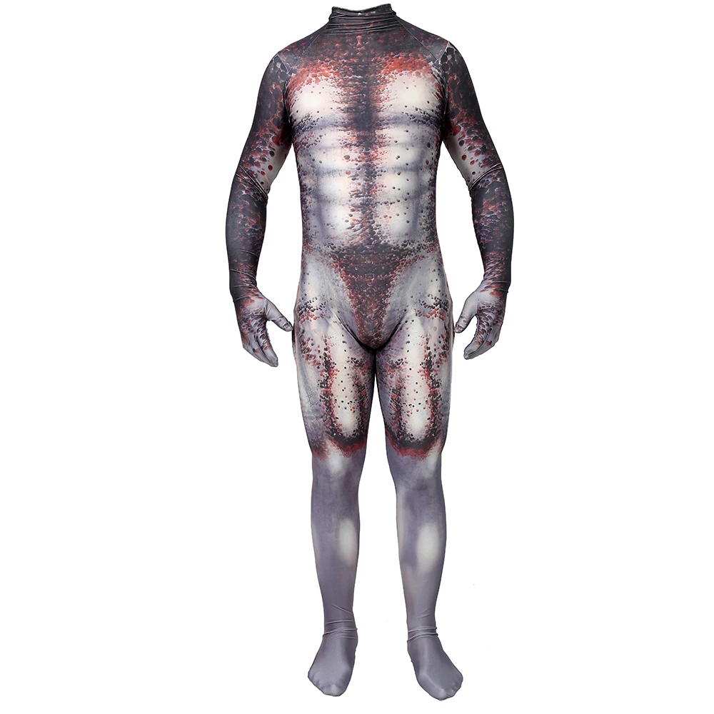

Predator Cosplay Costume With 3D Print Predator Basic Suit Halloween Superhero Bodysuit Suit Jumpsuits for adult