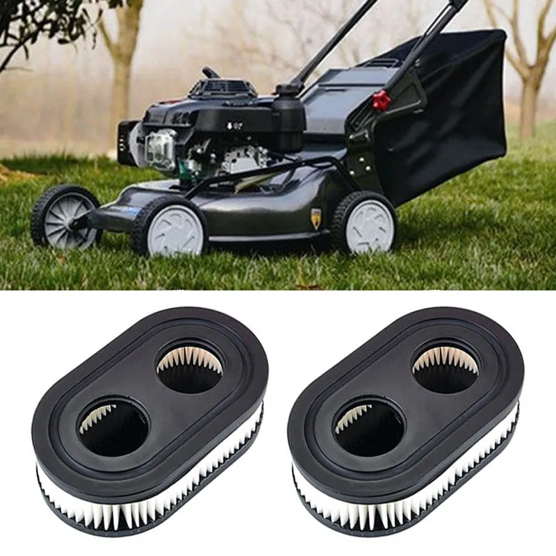 1 Pair Lawn Mower Air Filter Replacement For Briggs & Stratton 798452
