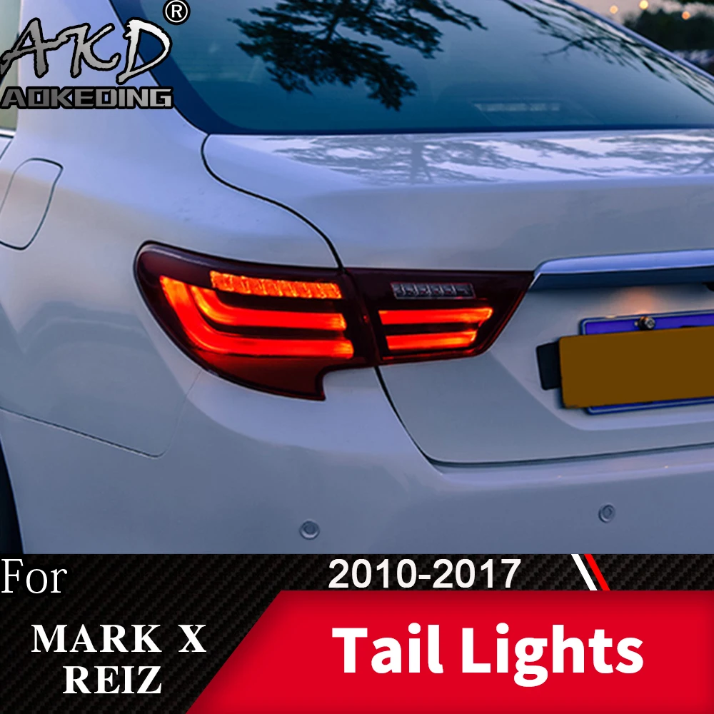 Задний фонарь для автомобиля Toyota eiz 2010- Mark X светодиодный задний светильник s противотуманный светильник s дневной ходовой светильник DRL тюнинг автомобильные аксессуары