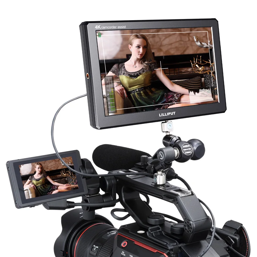 US $492.10 LILLIPUT 89 Inch IPS FHD 19201200 Video Camera Professional Monitor With SDI And HDMI Interface For DSLR