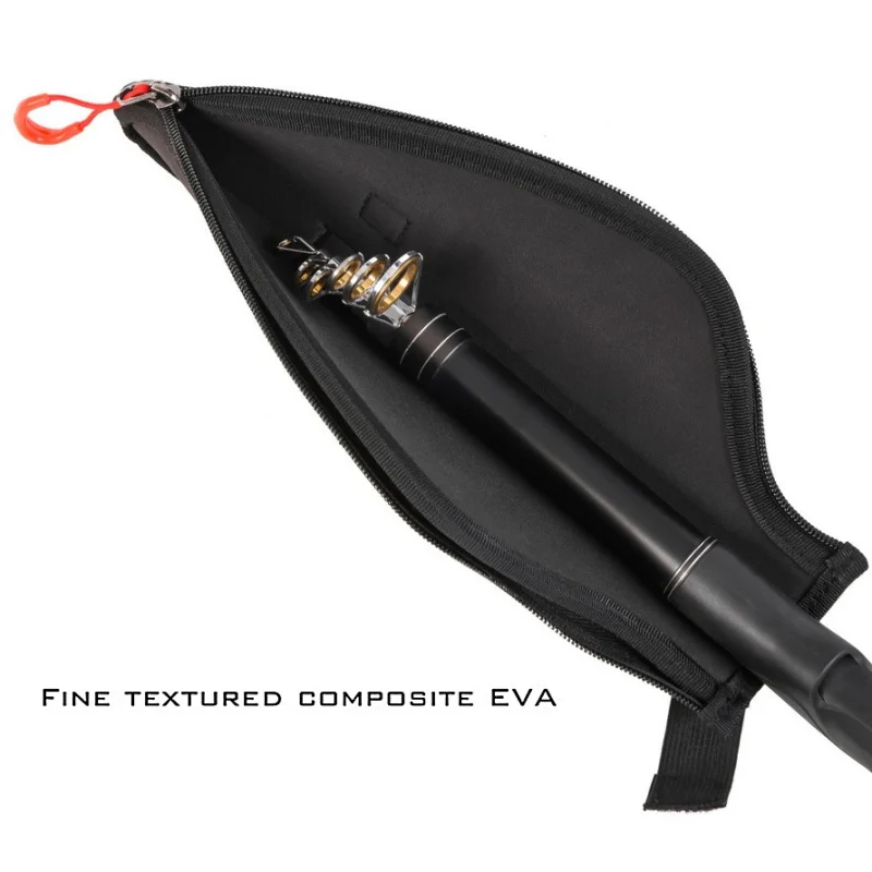 

Fishing Rod Protection Zipper Bag Pointed Protector Fishing Rod Accessories EVA Fishing Rod Guide Ring Sleeve Bag Sleeve