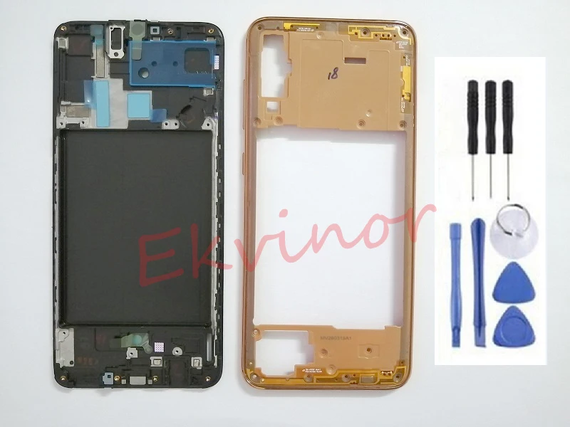 Средняя рамка для samsung Galaxy A70 A705 mid-baffle Рамка для дома шасси и запасные части