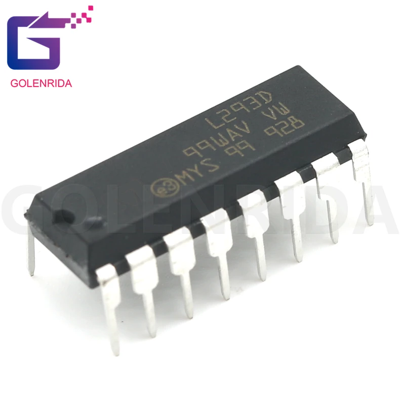 5 шт. L293D DIP16 L293 DIP 293D DIP-16 | Электронные компоненты и принадлежности