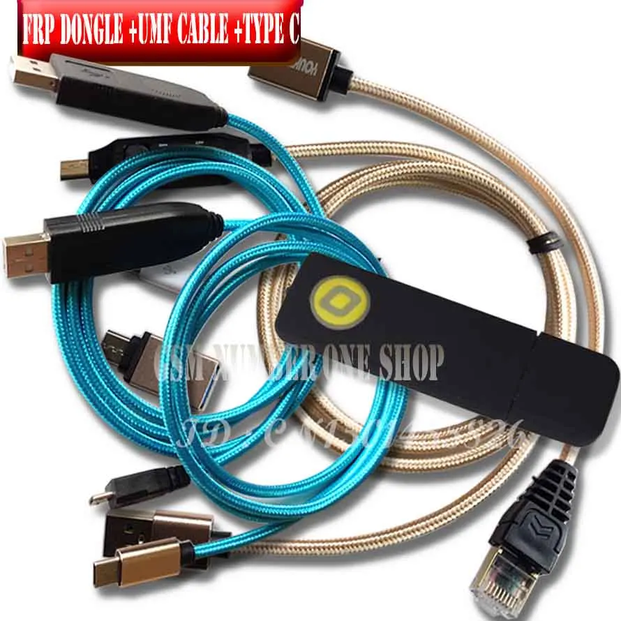 octoplus frp dongle + umf all in 1 cable + type c 2 in 1 cable- GSMJUSTONCCT-E