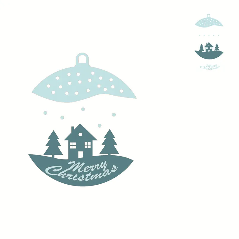 Kokorosa Колокольчик для дома металлические Вырубные штампы Merry Christmas DIY Выгравированные штампы ремесло изготовление бумажных карточек Скрапбукинг тиснение Новинка