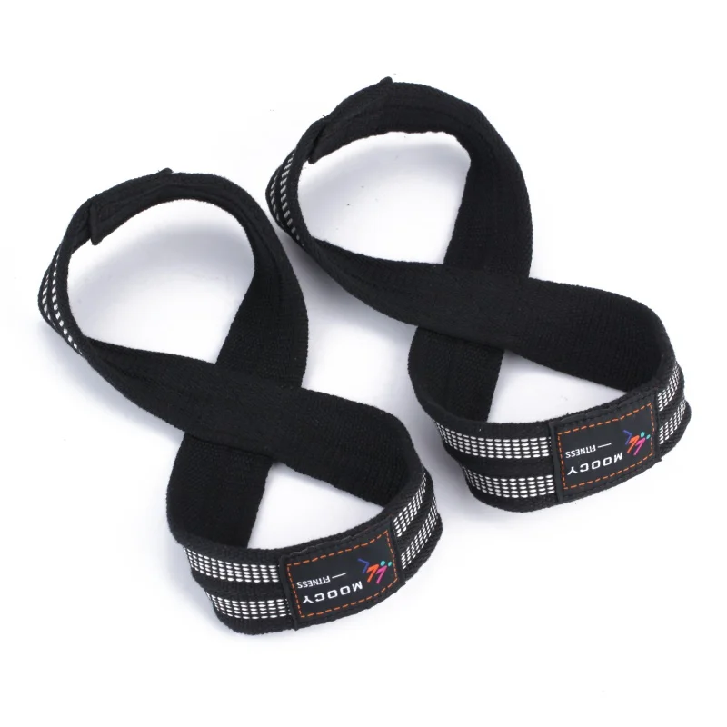 Figure 8 Weight Lifting Straps Wrist Strap for Pull-ups Horizontal Bar Powerlifting Belt For Gym Fitness Bodybuilding