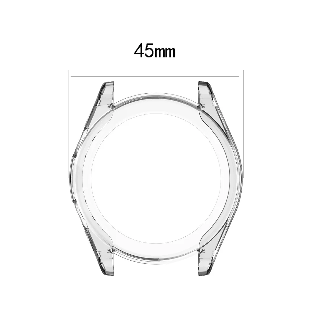 Чехол из ТПУ для huawei Watch GT 42/46 мм версия(часы GT элегантные) Специальный прозрачный защитный чехол из ТПУ