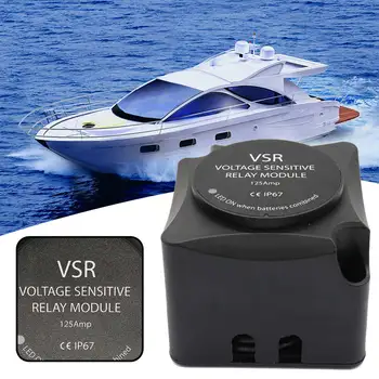 

TRUEJO Voltage Sensitive Relay VSR module 12V 125Amp-Automatic charing relay help avoid dead battery Waterproof