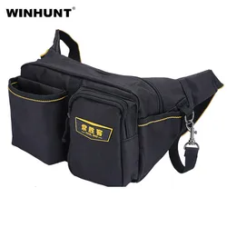 Sac de rangement pour outils de réparation, sac de taille multifonction, sac de rangement pour outils de réparation, tissu Oxford, matériel, clé de poche, pince, sac de rangement 