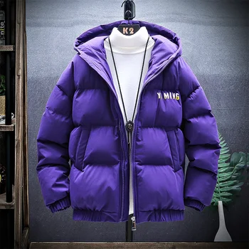 

New 2020 waterproof winter Jacket for men Hooded pike for men Warm winter coat for men thickened designer zip-up jacket for men