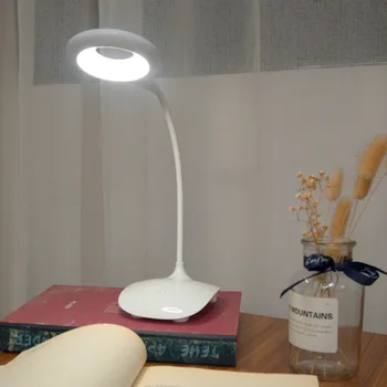 

WENHSIN LED Table Lamp Three-speed Dimming Touch Switch Learning Night Light Children's Eye White USB Light