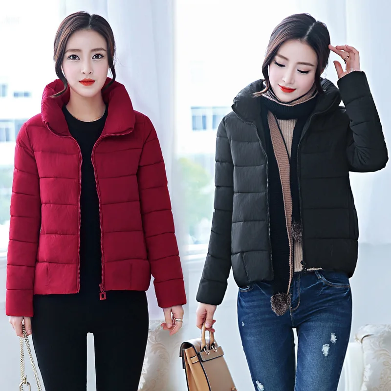 AliExpress, г. стиль, корейский стиль, пуховик Короткая куртка-пуховик свободный пуховик для студентов модное плотное пальто