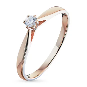 

A ring of red gold diamond e0201kts12154300