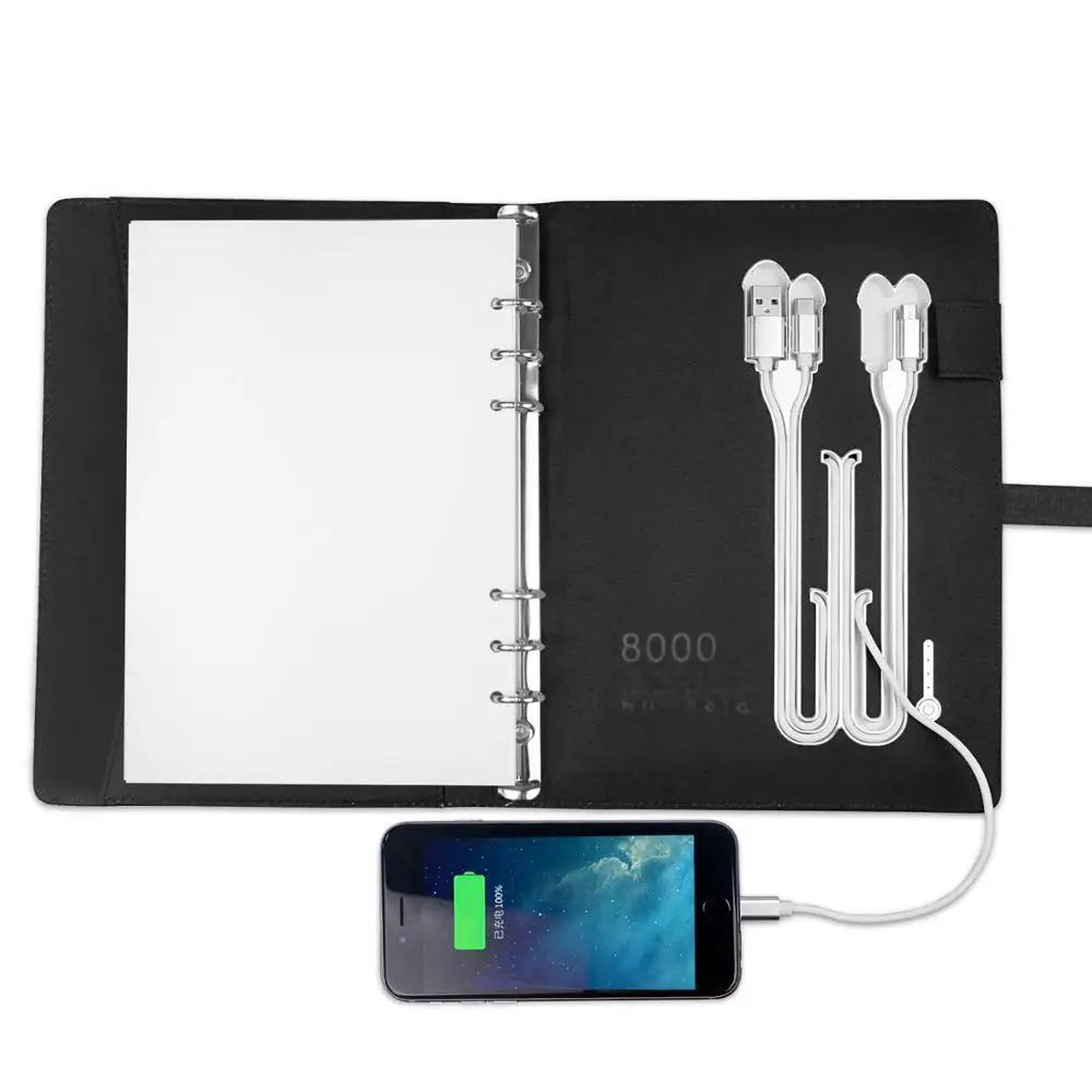  YES A5 Smart Reusable Erasable Notebook A5 Paper power bank and USB flash disk For School Office Su - 32931754750