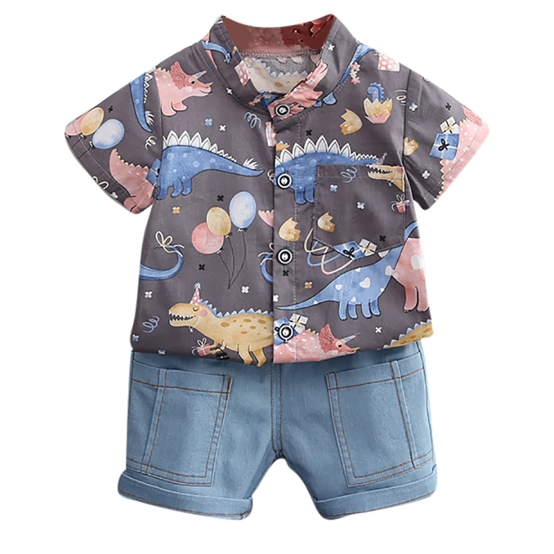 Clothing-Sets Shorts Childrens Wear Baby-Boys Shirt Dress Pants23 Cotton Summer Casual