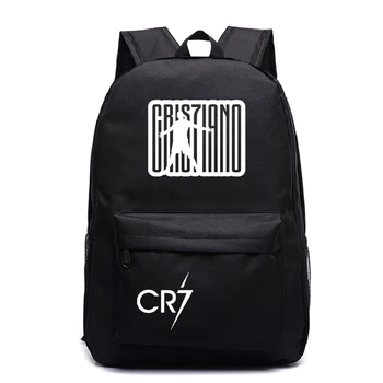 

Cristiano Ronaldo backpack beautiful CR7 rucksack Students School backpack back to school gift School Bags boys girls Backpack