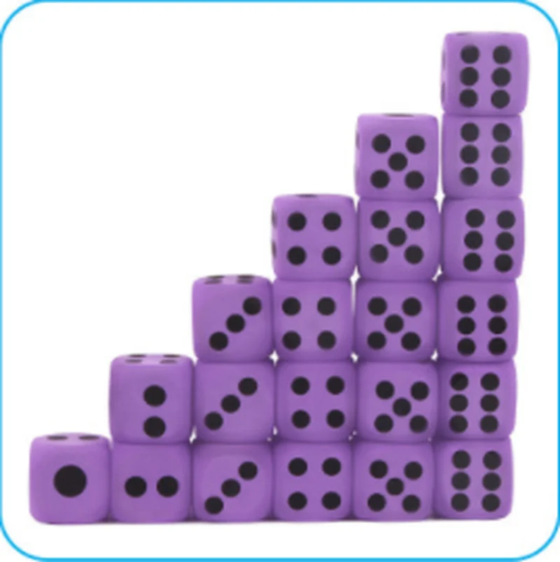 Math Toys Specialty Giant EVA Foam Playing Dice Block Party Toy Game Prize Fun Funny Gadgets Interesting Toys For Children Gift