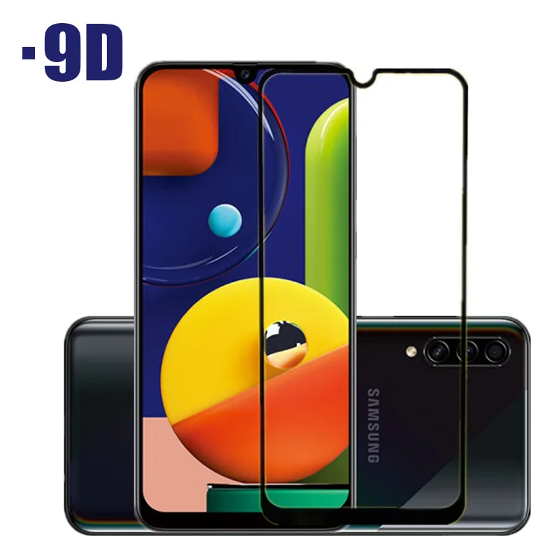 Защитное стекло для Samsung Galaxy A9 A8 Plus A7 A6 2018 защита экрана A5 A3 2017 Fulll покрытие HD