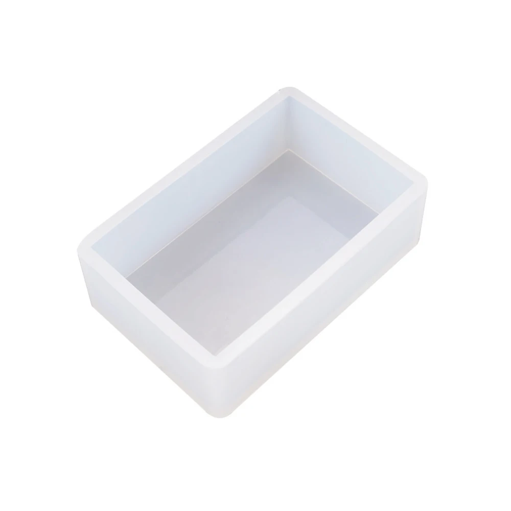 

DIY Soap Silicone Mould for Succulent Plants Rectangle Ornament Molds Small Craft Flower Planter Concrete Cement Clay Pot Mold