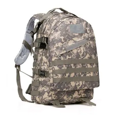 45L армии США 3 дня Molle штурмовой рюкзак Открытый тактический походные охотничьи рыболовные сумки - Цвет: ACU camo