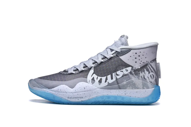 Мужские баскетбольные кроссовки Бруклин-Нетс Zoom KD12 XII Peach jam по низкой цене Кевин Дюрант 12s USA KD 12 EYBL Хамелеон класса люкс Snea - Цвет: 4