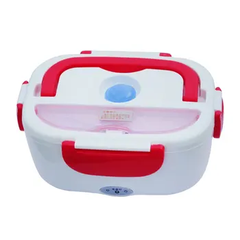 

Portable 1.05L Electric Heating Lunch Box With Car Plug Food Warmer For School Office Home Plastic Dinnerware