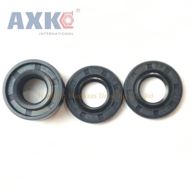 AXK 28x43x 7/10 28x45x 7/8/10 нитрильная резина NBR двойная пружина для губ TC прокладка