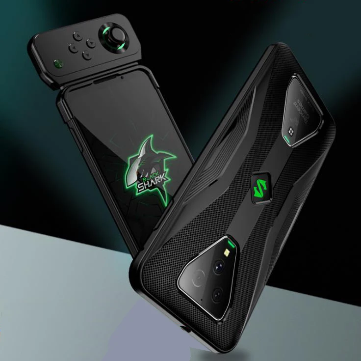 Защитный чехол для Xiaomi Black Shark 3 / Pro 2 Helo/1 Мягкий противоударный из ТПУ совместим с