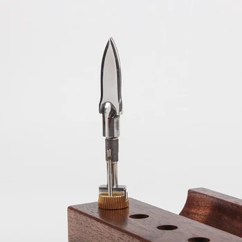 

Wax Scraper French Hot Beeswax Handmade Leather Tool Hot Edge Edge Oil