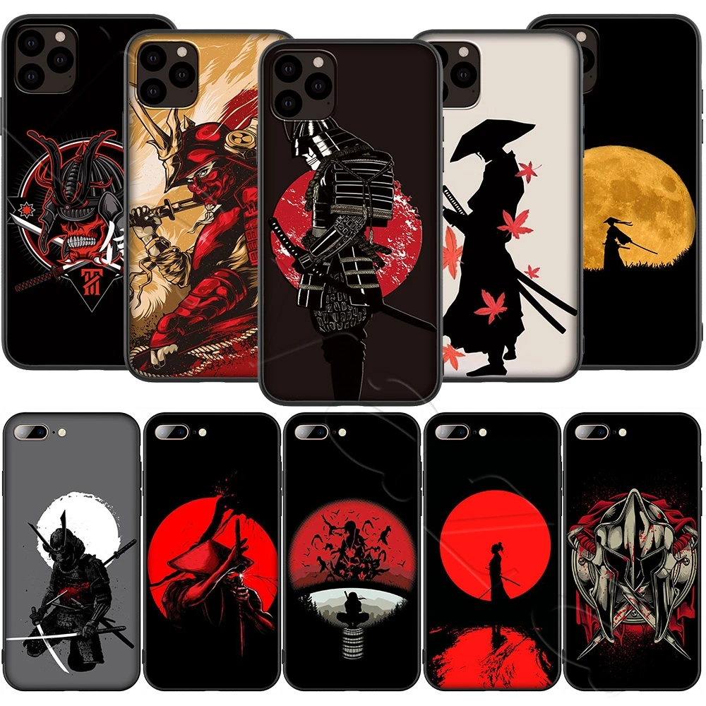Lavaza Japanese Samurai art Soft TPU Case for iPhone 12 Mini 11 Pro XS Max XR X 8 7 6 6S Plus 5 5S SE | Мобильные телефоны и