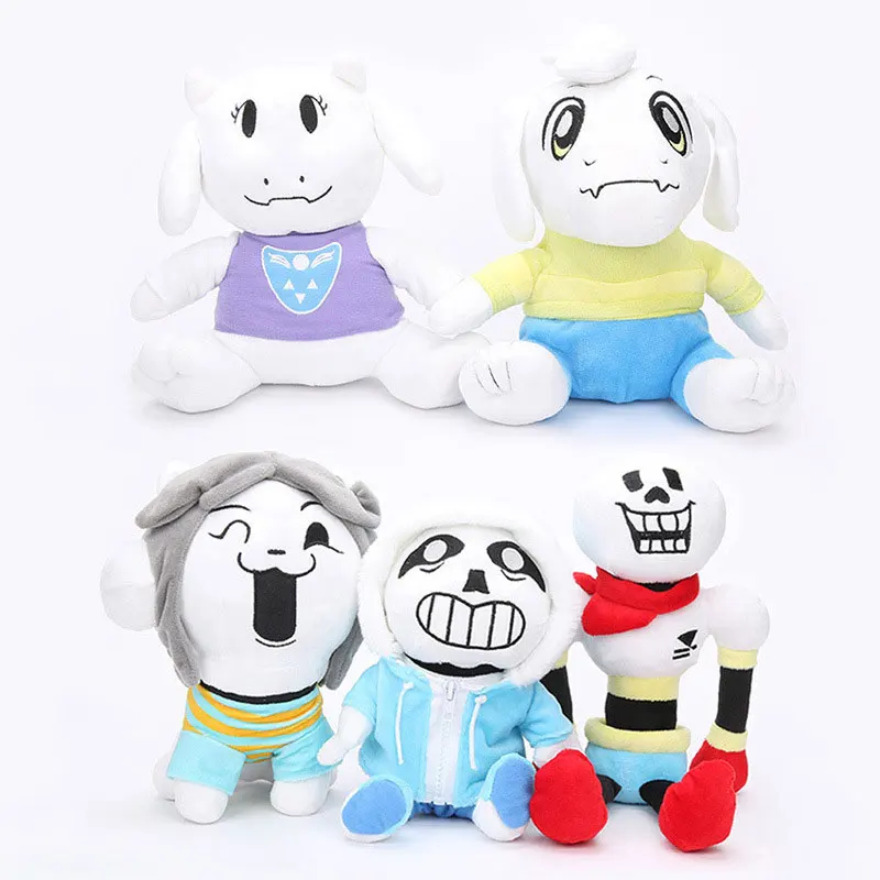 23-40 см Undertale плюшевые куклы Sans Asriel Toriel плюшевые игрушки куклы плюшевые игрушки из мультфильмов на день рождения для детей Подарки для детей
