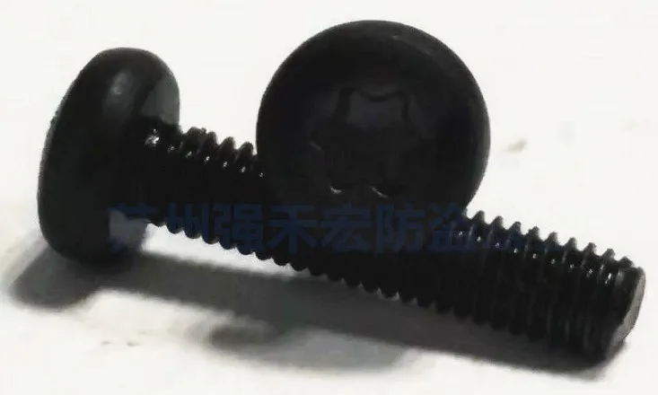 20-50 шт./лот M1.6 M2 M2.5 M3 M4 черный torx круглый Винт с круглой головкой