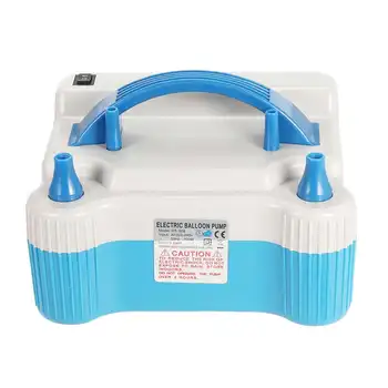 

Hot Blue Portable 700W Double Tip Electric Balloon Air Pump Inflator Blower Inflatable Pumps Wedding Christmas Party Decoration