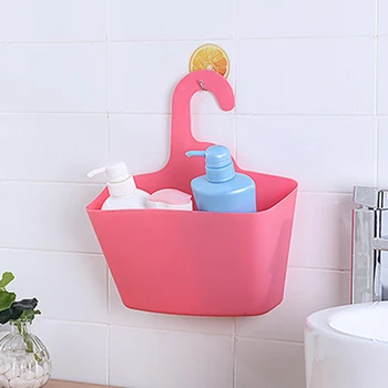 

2Pcs Plastic Shower Hanging Caddy Organizer Storage Basket for Bathroom Shower to Hold Shampoo Conditioner Body Wash YE-Hot