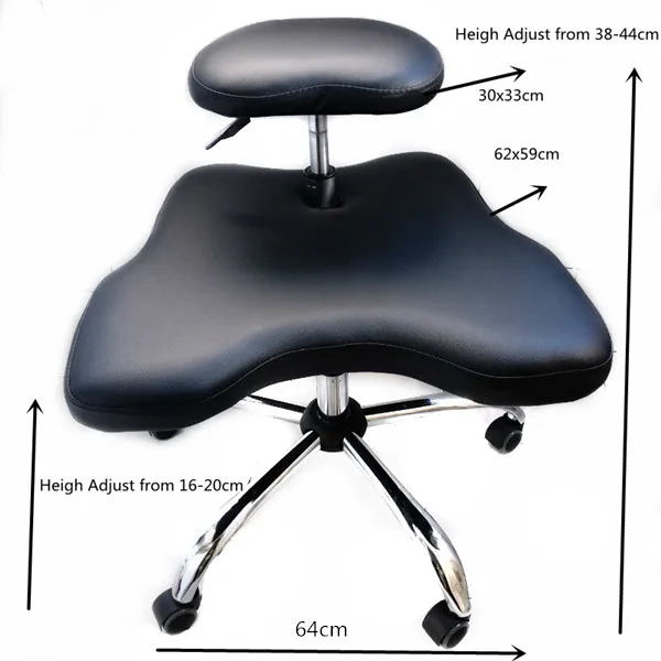 Description Picture 2 of itemSoul Seat Office Chair for Cross Legged Sitting Stool Office Furniture Ergonomic Kneeling Posture Thick Cushion Seat Chair