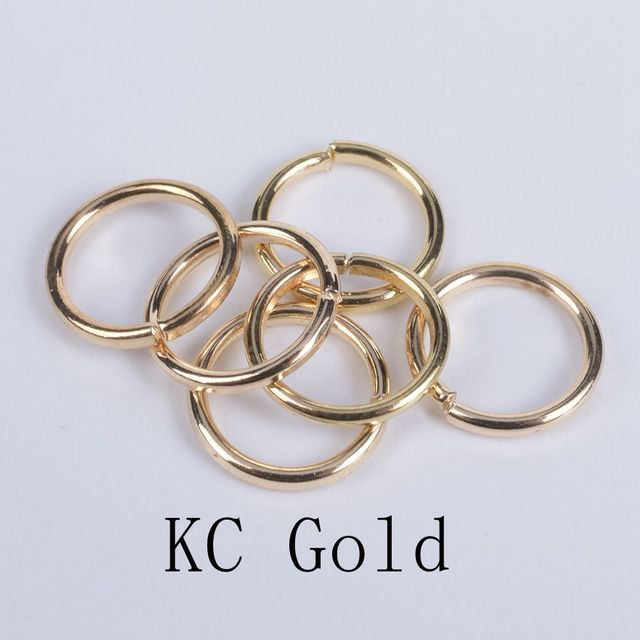 3-12mm Single Loop Open Jump Rings Diy Jewelry Making Accessories Split Rings Connectors For Jewelry Making Supplies